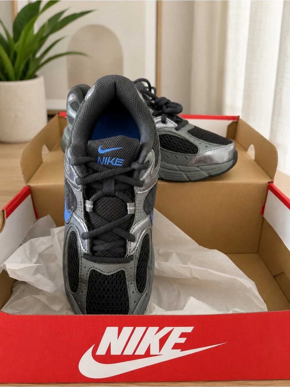Nike Men’s Sneakers - Black, Gray & Blue